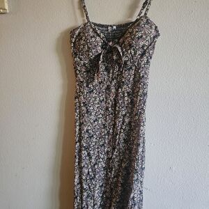 Floral Spaghetti Strap Dress
